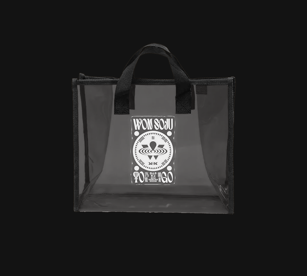 BEACH BAG(BLACK)