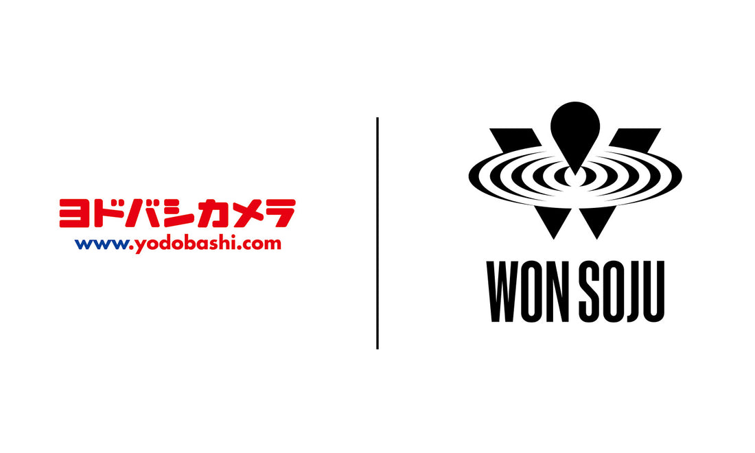 ヨドバシカメラのお酒コーナーにてWON SOJU取り扱い開始。